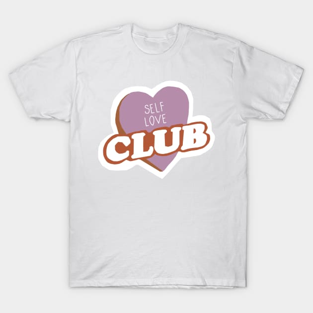 Self Love Club T-Shirt by HerbalBlue